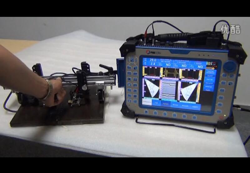 钢板焊缝的超声相控阵检测（2组PA+1对TOFD）