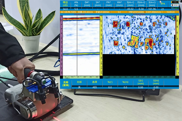 CFRP层压板PAUT检测